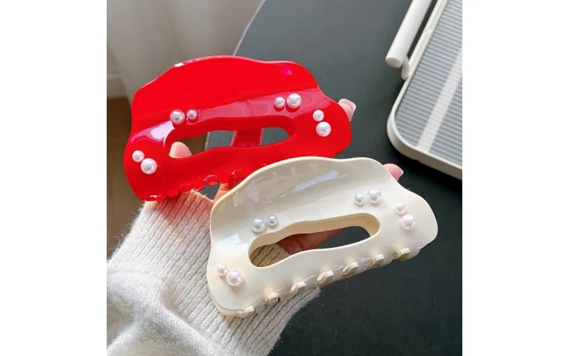 St Future Pearl-Accent Acetate Claw Clip Collection