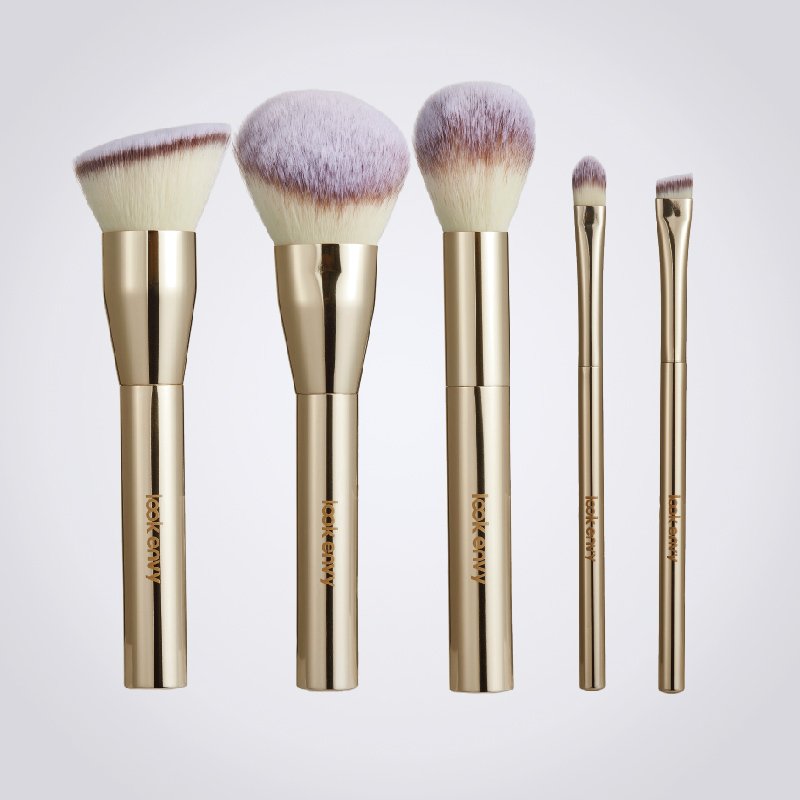 St Future Gilded Precision 5-Piece Luxury Makeup Brush Set