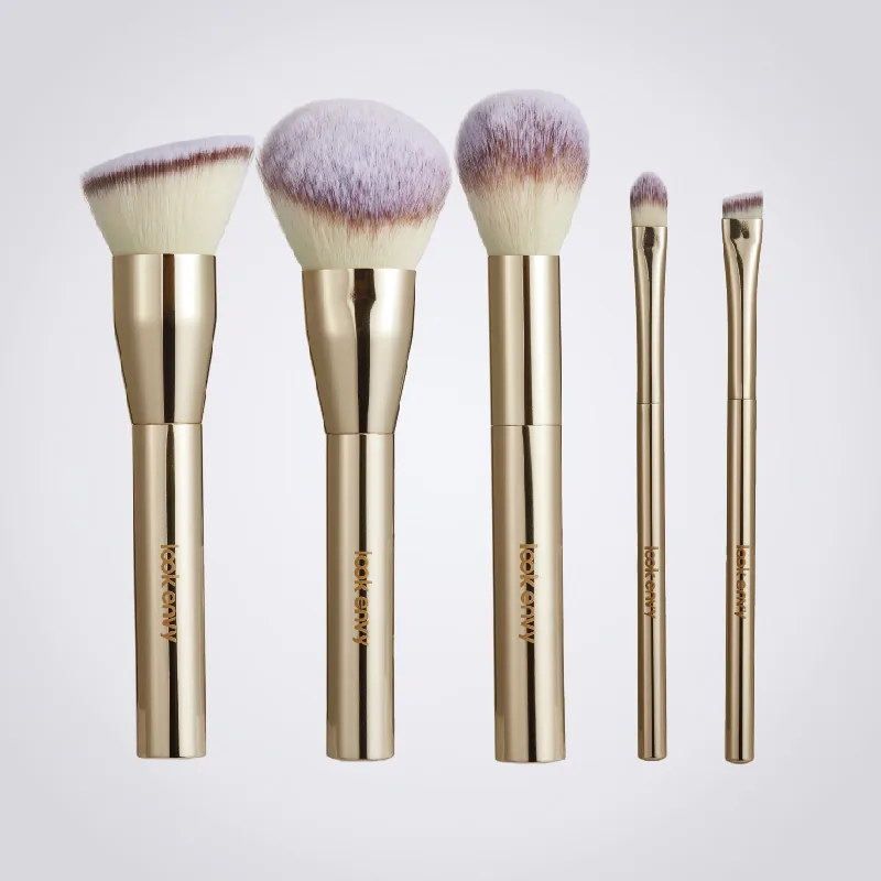 St Future Gilded Precision 5-Piece Luxury Makeup Brush Set