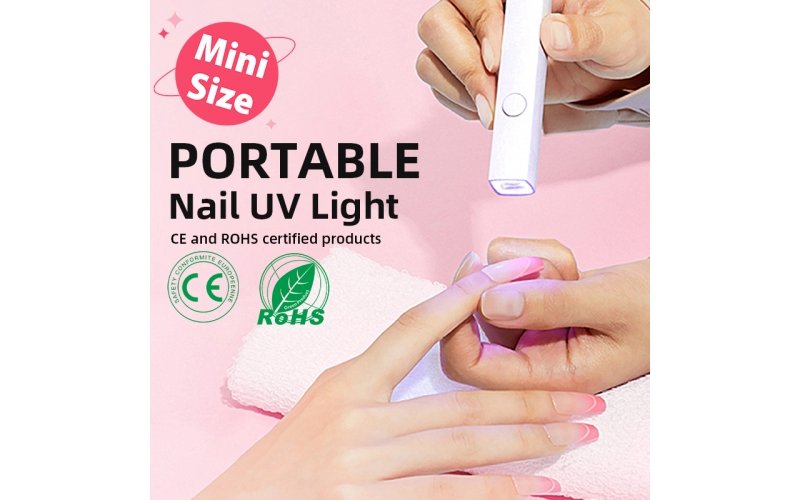 St Future Nail Lamp CE and ROHS certified portable nail UV light mini size on the go