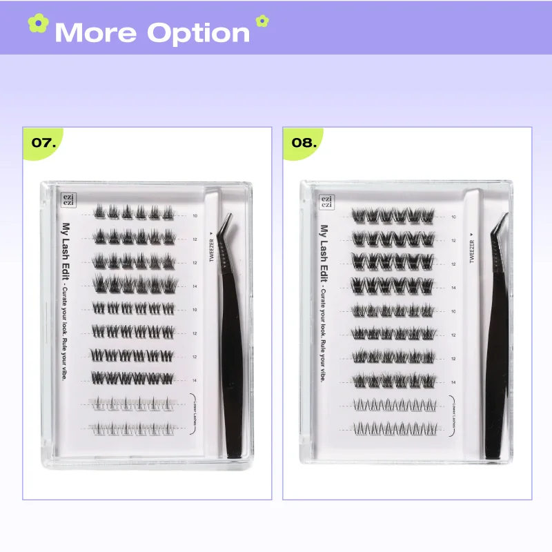 St Future My Lash Edit – Pre-Glued Lash Cluster Kit