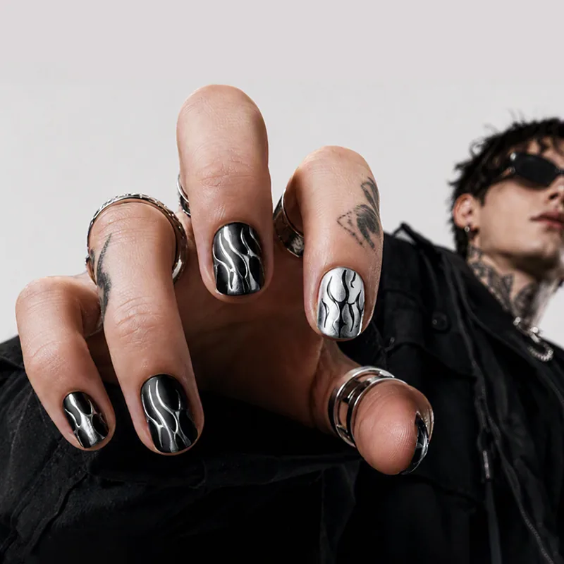 Urban Edge Men's Press-On Nails