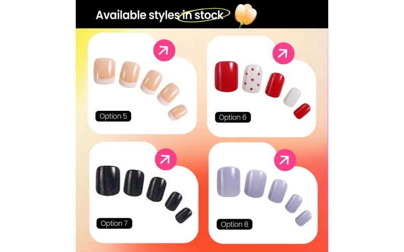 St Future No-Glue One-Step Press-On Nail System