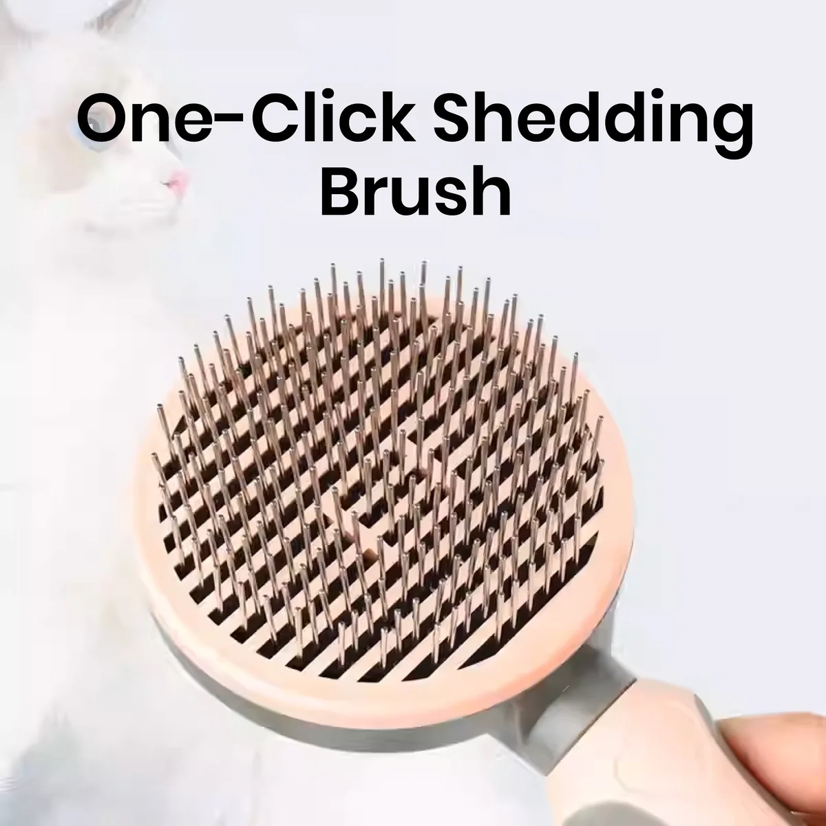 St Future One-Click Self-Cleaning Pet Shedding Brush