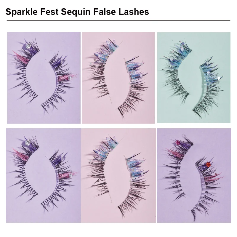 St Future Mixed Color Party Lashes