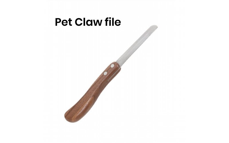 Contoured-Handle Pet Claw File