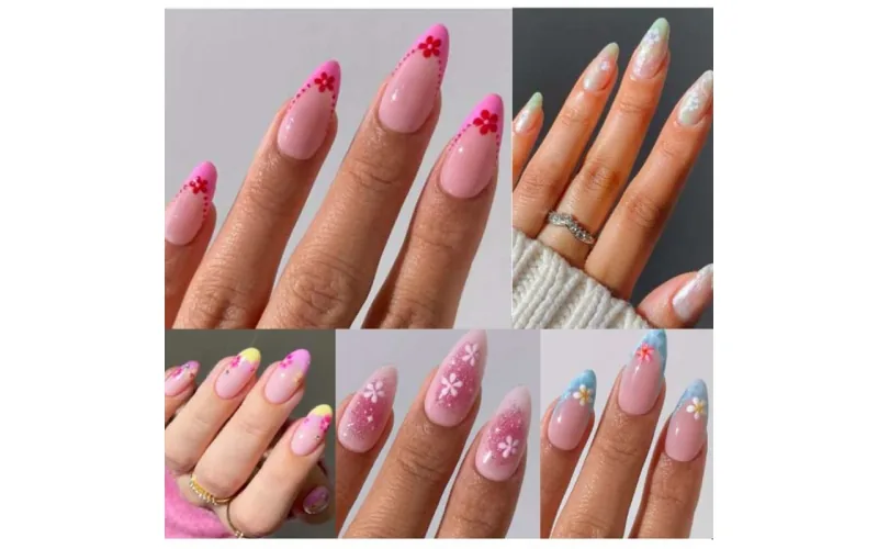 St Future Nude French Thematic Press-On Nails