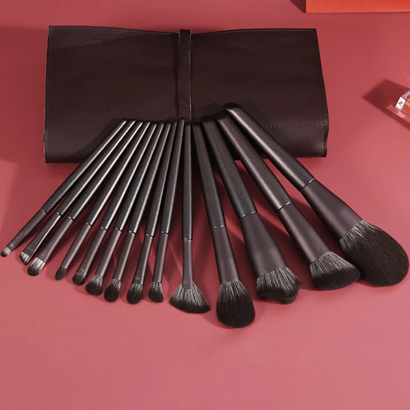 St Future Ensemble de 14 pinceaux de maquillage classiques haut de gamme