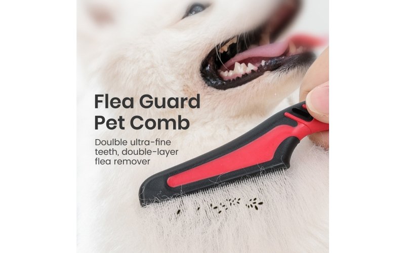 Double-Layer Ultra-Fine Flea Guard Pet Comb