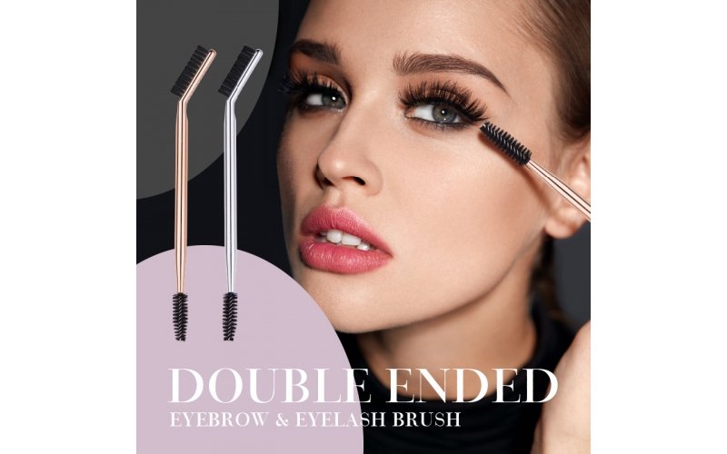 St Future Double Ended Eyebrow & Eyelash Brush