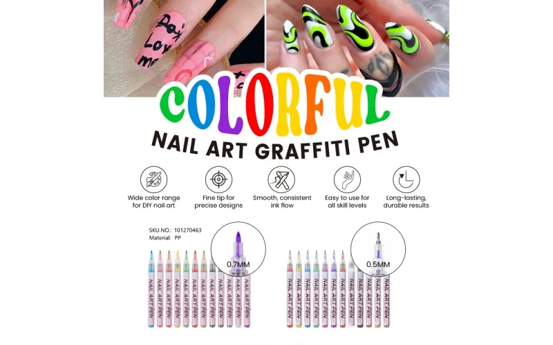 St Future Metallic Nail Art Graffiti Pen