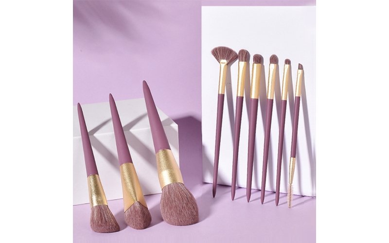 9-Piece Custom Makeup Brush Set