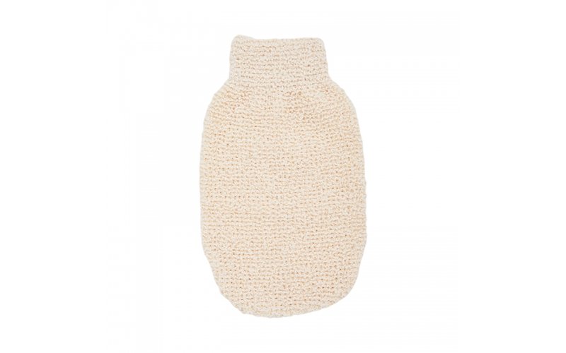 Ramie & Cotton Textured Bath Glove