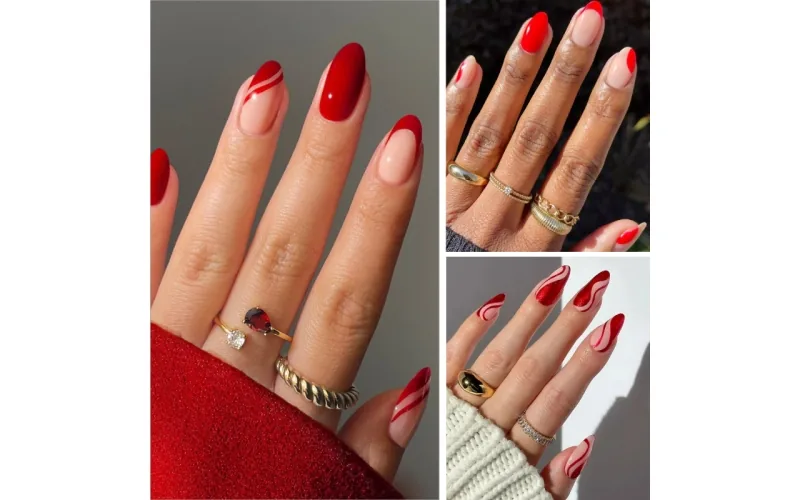 St Future Nude French Thematic Press-On Nails