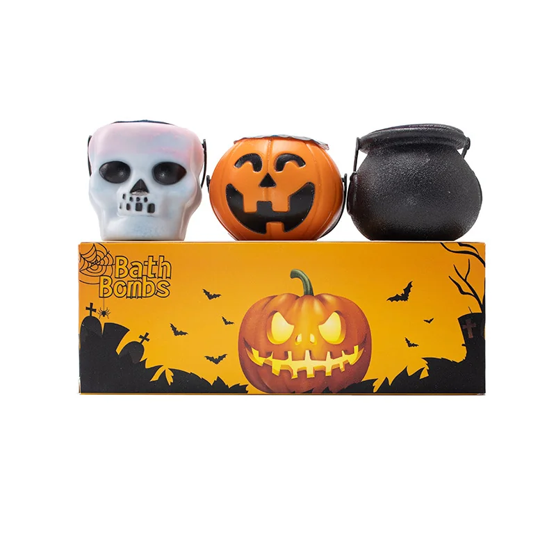 Halloween Pumpkin & Skull Bath Salts