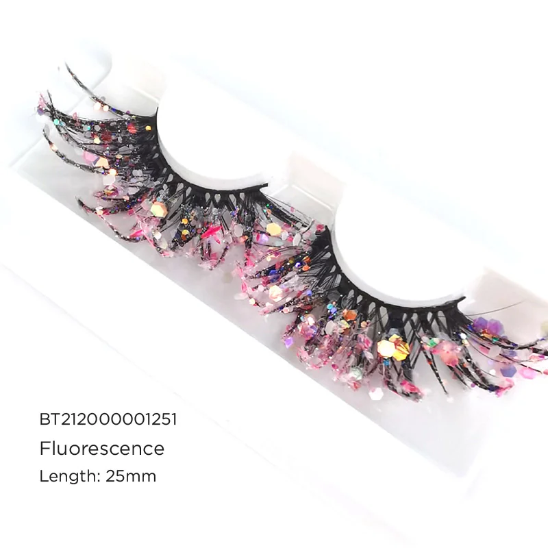 St Future Mixed-Color Party Strip Lashes