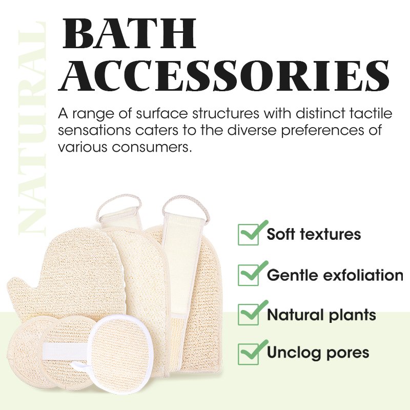 St Future Bath Accessories natural material soft moderate gentle exfoliation unclog pores