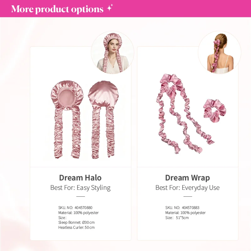 St Future Dream Wrap Heatless Curling Set Collection