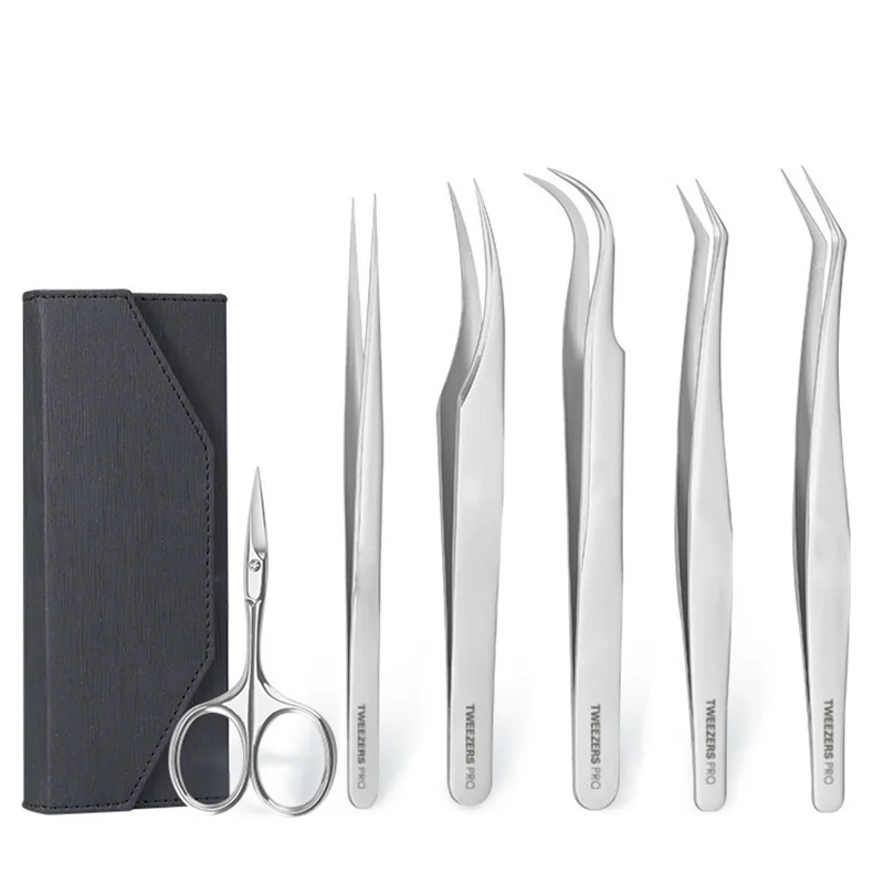 St Future Eyelashes Tweezers Stainless Steel High Quality Tweezers for Eyelash Extensions kits