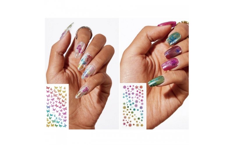 Floral Nail Art Stickers