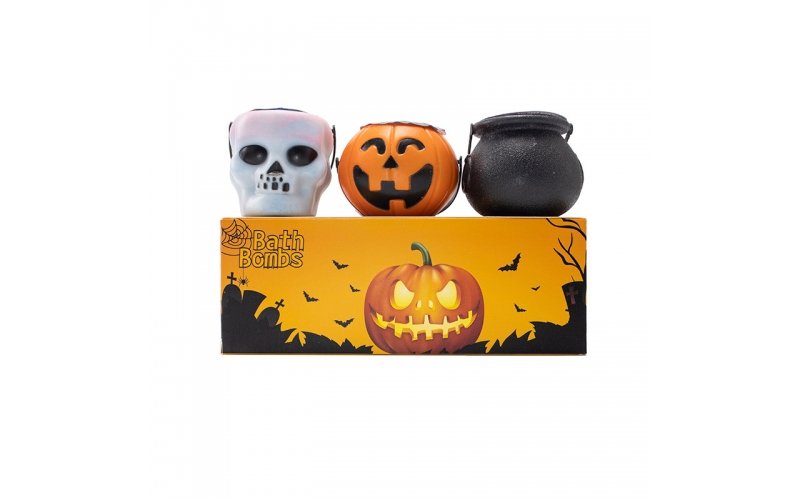 Halloween Pumpkin & Skull Bath Salts