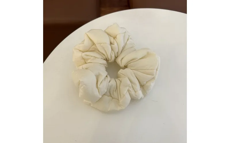 St Future Puffer-Fabric Cloud Scrunchie Collection