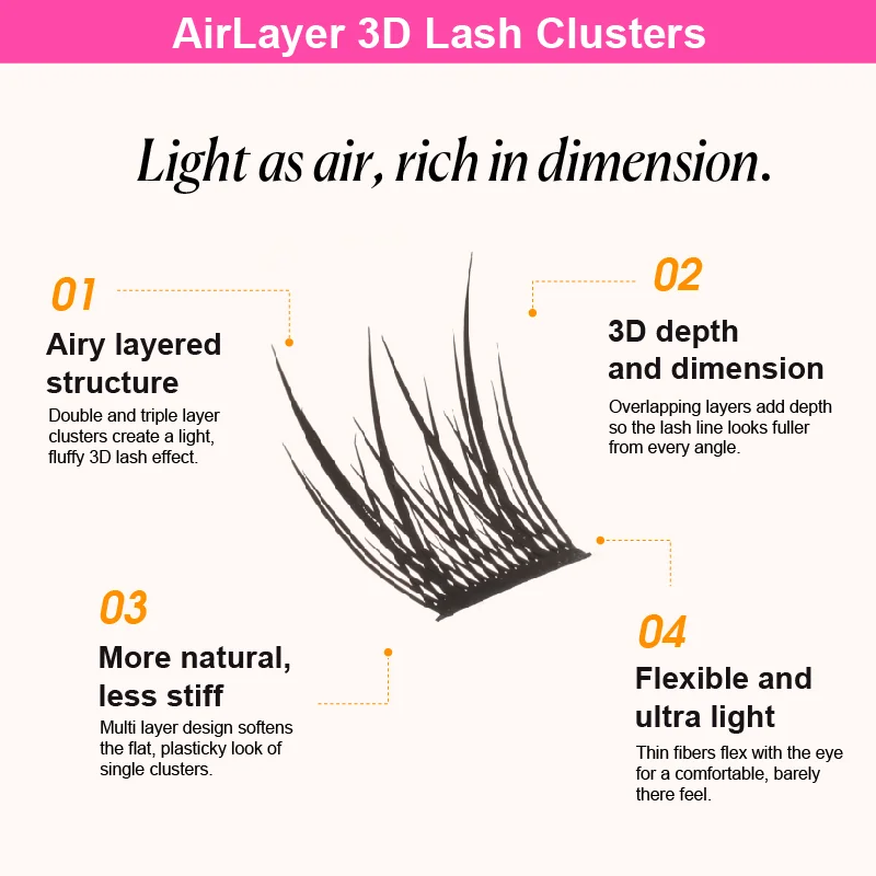 St Future Airy Dual-Structure Lash Collection