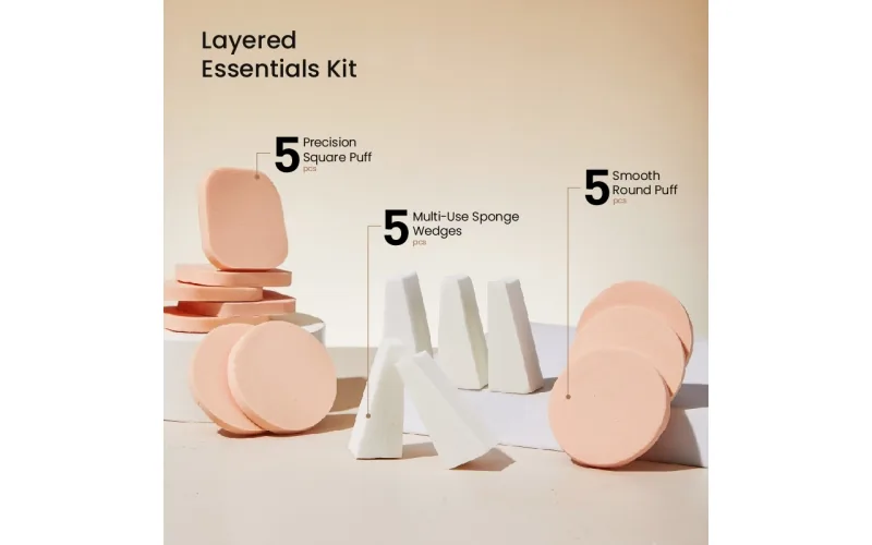 St Future Value-Pack Multi-Shape Puff Set
