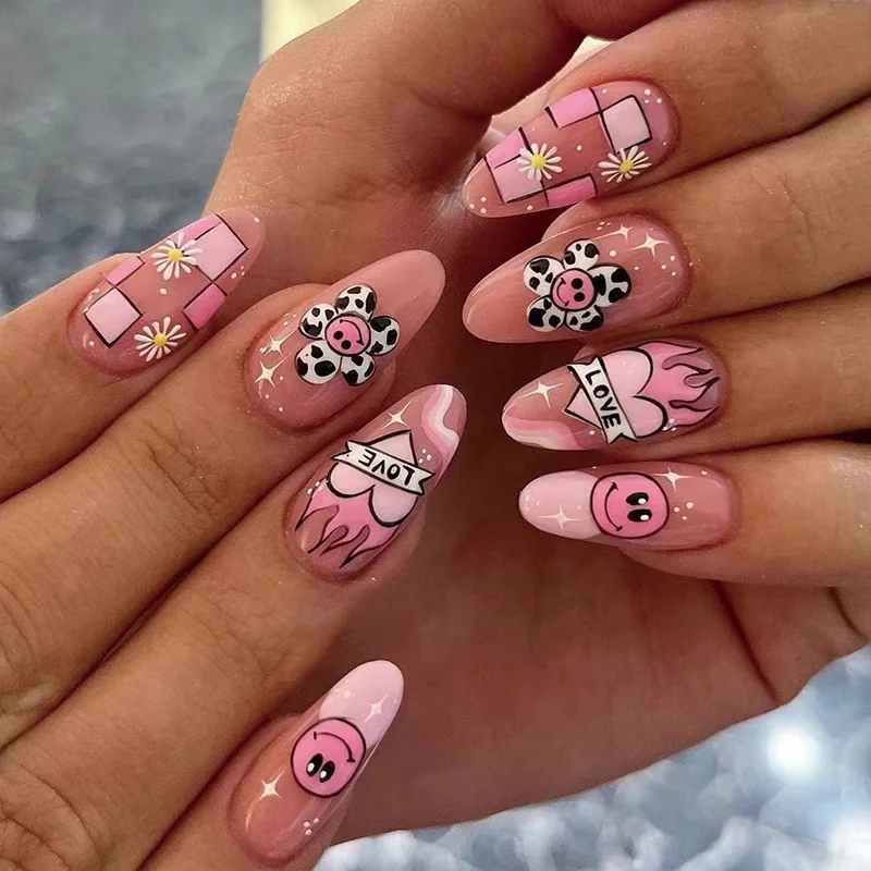 St Future Press-On Nail Set