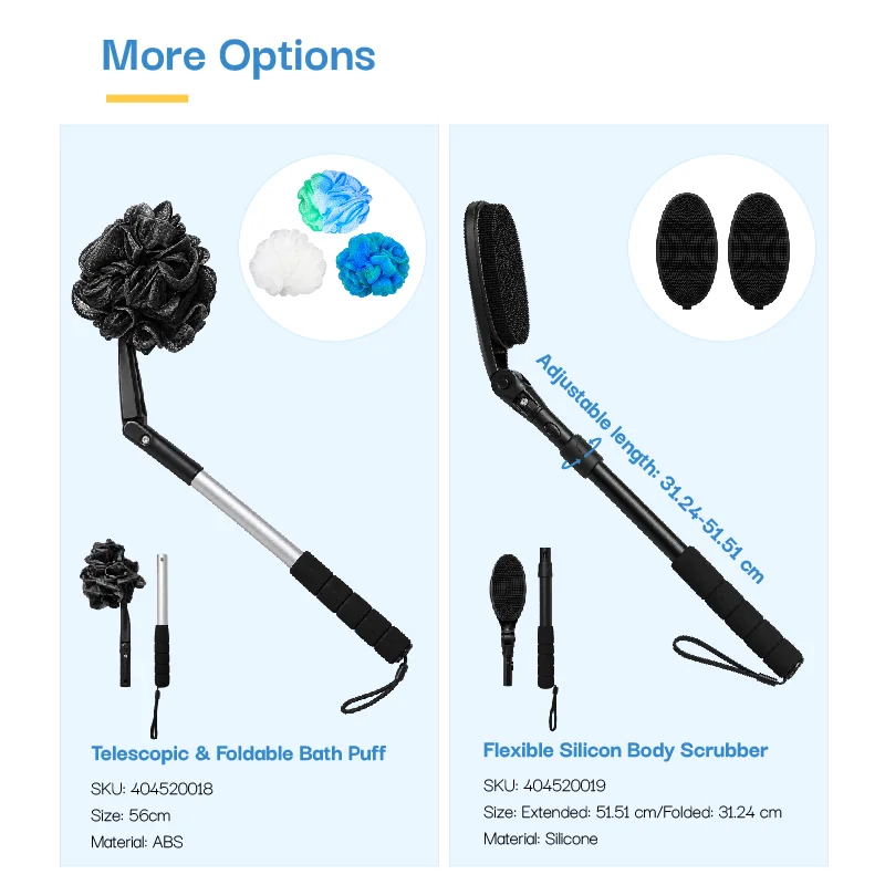 St Future The Smart Way to Shower, Scrub & Glow Bath Accessories