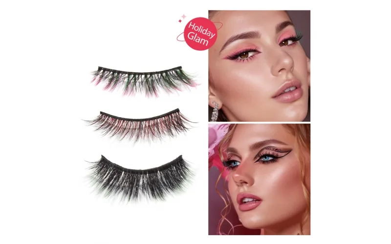 St Future Mixed-Color Party Strip Lashes