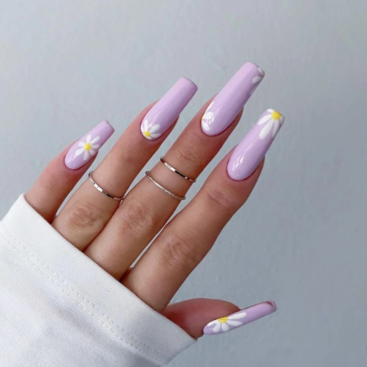 St Future Pastel Floral Spring Press-On Nails