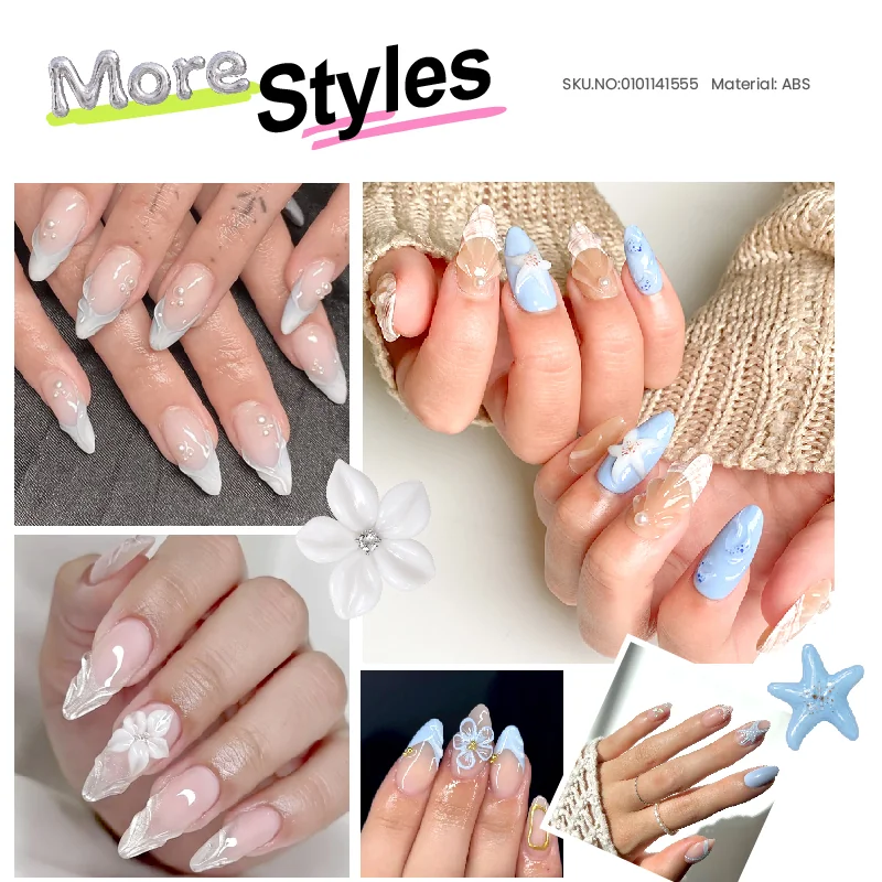St Future Cloud Carve 3D Nail Art-Nail Stickers