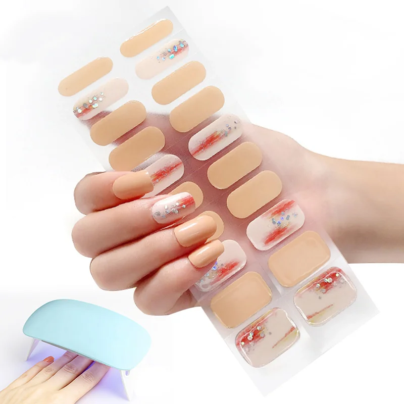 St Future Semi-Cured Gel Nail Strips