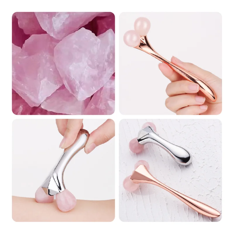 St Future Rose quartz facial roller