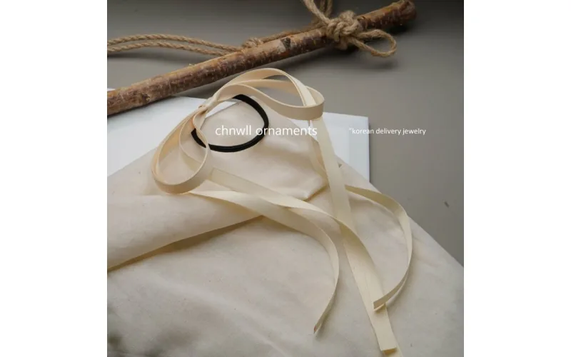 St Future Braided Long-Ribbon Bow Hair Tie Collection