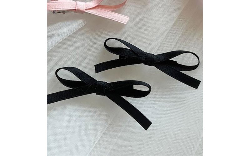 Braided Long-Ribbon Bow Hair Tie Collection