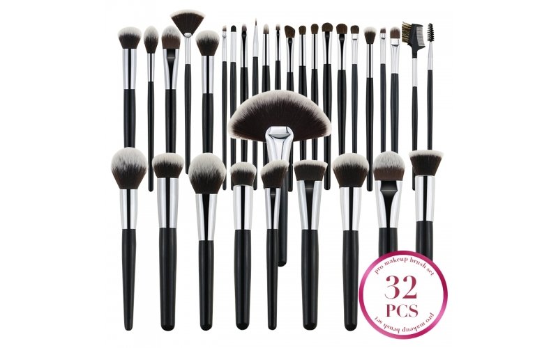 Kit de brochas cosméticas profesionales de 32 piezas