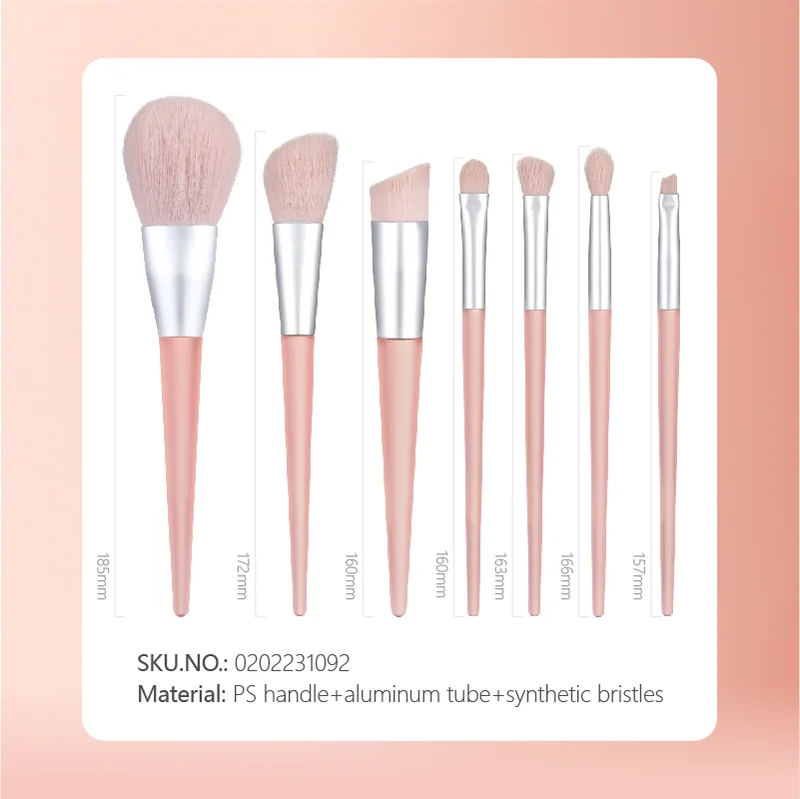 St Future Frosted-Handle Makeup & Mask Brush Set
