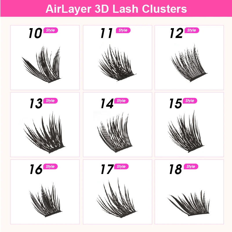 St Future Airy Dual-Structure Lash Collection