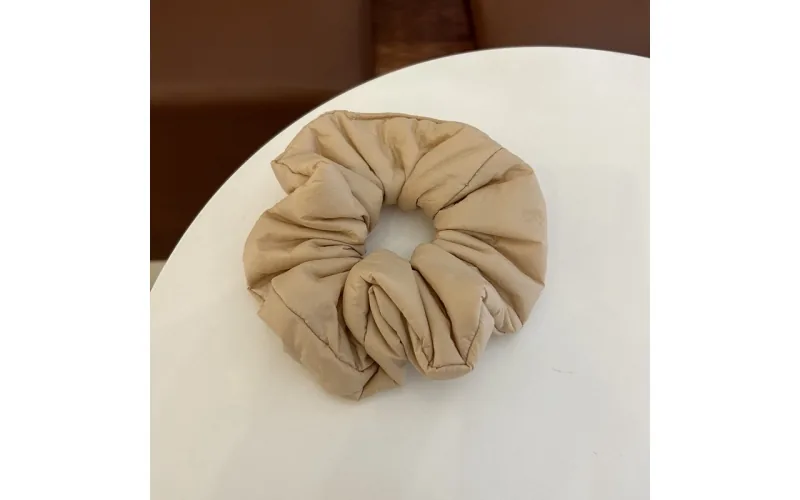 St Future Puffer-Fabric Cloud Scrunchie Collection