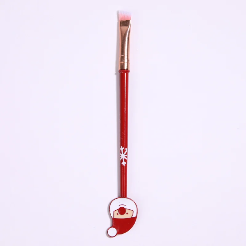 St Future Ensemble de pinceaux de maquillage sur le thème de Noël
