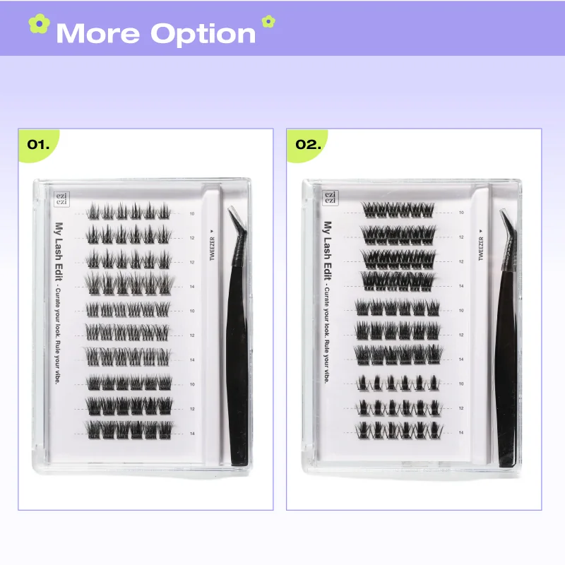 St Future My Lash Edit – Pre-Glued Lash Cluster Kit