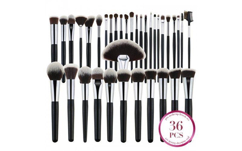 36-Piece Entry-Level Makeup Brush Set