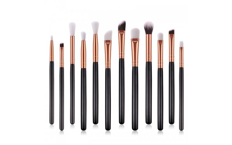 12-Piece Professional Eye Brush Set
