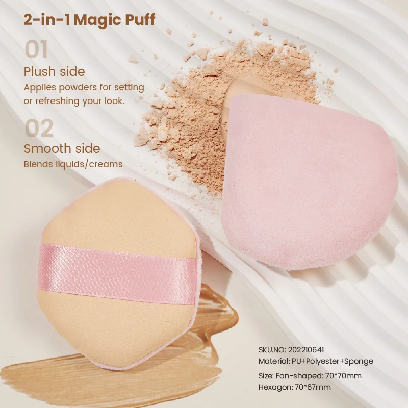 St Future 2-in-1 Dual-Sided Foundation-Saving Makeup Puff