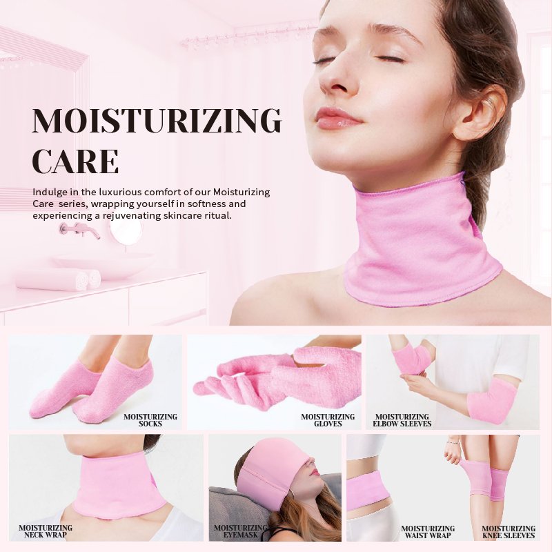 St Future MOISTURIZING CARE socks gloves elbow sleeves neck wrap eyemask waist wrap knee sleeves