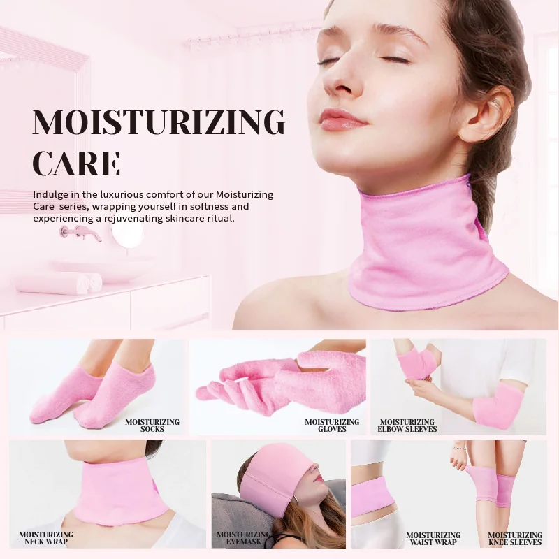 St Future MOISTURIZING CARE socks gloves elbow sleeves neck wrap eyemask waist wrap knee sleeves