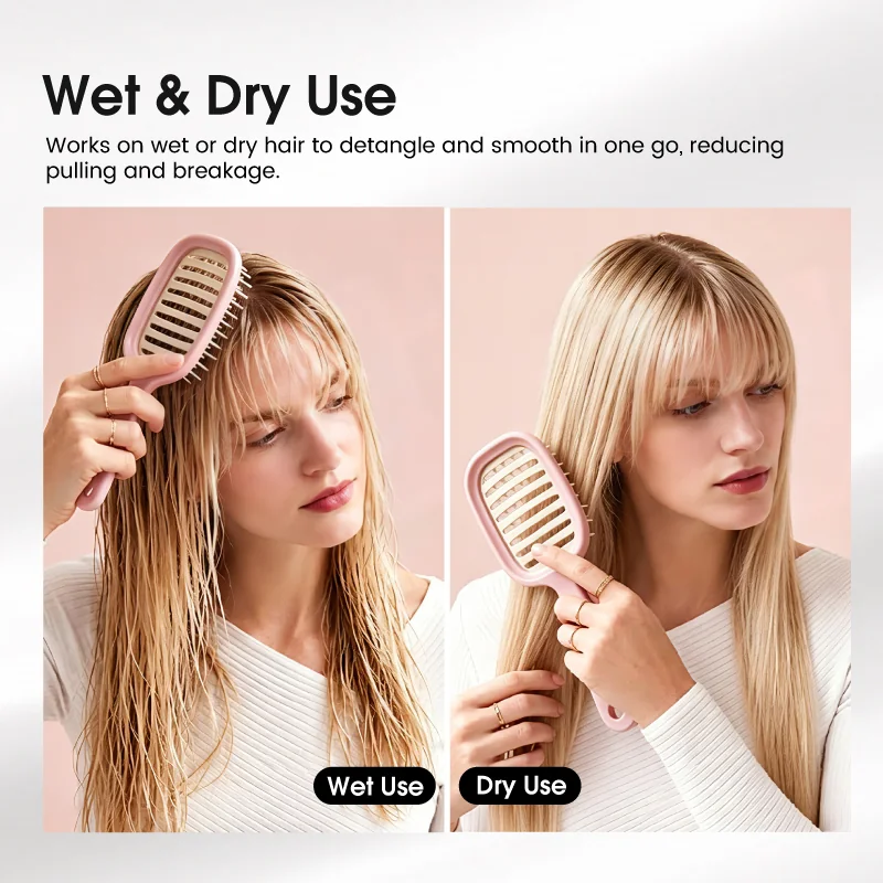 St Future TPEE Brosse de démêlage et de massage en soie