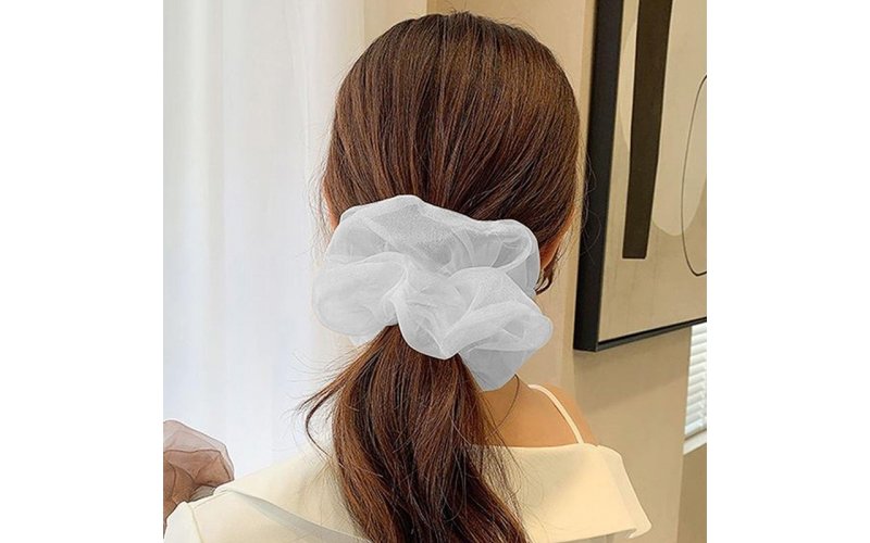 Recycled Chiffon & Organza Scrunchie Collection